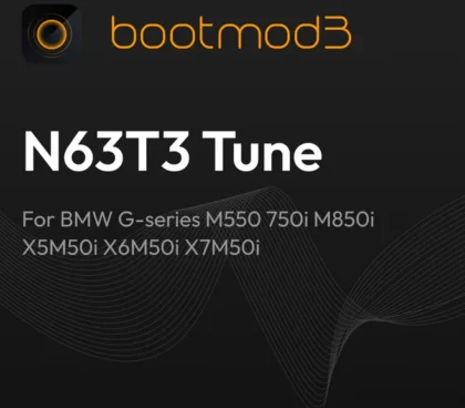 bootmod3 N63T3 Tune - For BMW G-series M550 750i M850i X5M50i X6M50i X7M50i Vehicles