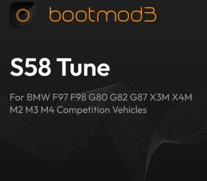 bootmod3 S58 Tune - For BMW F97 F98 G80 G82 G87 X3M X4M M2 M3 M4 Competition Vehicles