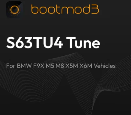 bootmod3 S63TU4 Tune - For BMW F9X M5 M8 X5M X6M Vehicles