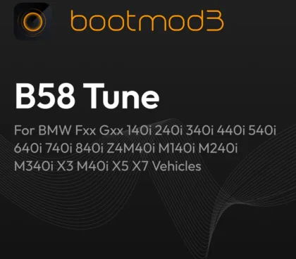 bootmod3 B58 Tune - For BMW Fxx Gxx 140i 240i 340i 440i 540i 640i 740i 840i Z4M40i M140i M240i M340i X3 M40i X5 X7 Vehicles
