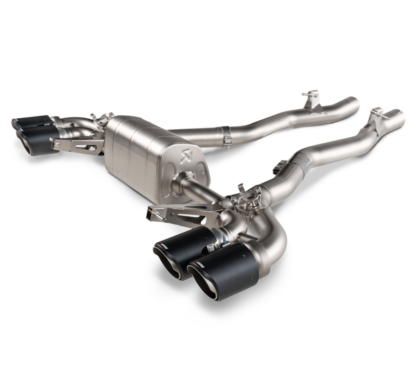 Akrapovič Slip-On Line (Titanium) for BMW M8 (F91, F92) - OPF/GPF