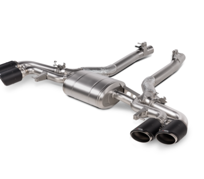 Akrapovič Slip-On Line (Titanium) for BMW X5M (F95) - OPF/GPF 2021-2023