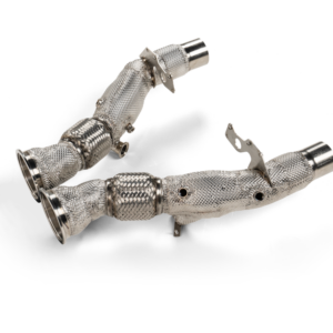 Akrapovič Link Pipe Set (SS) for Ferrari 296 GTB