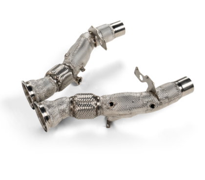 Akrapovič Link Pipe Set (SS) for Ferrari 296 GTB