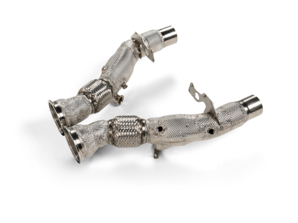Akrapovič Link Pipe Set (SS) for Ferrari 296 GTB